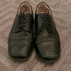 Boys leather oxfords